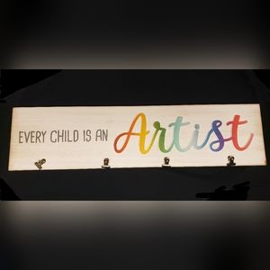 Child Artist sign